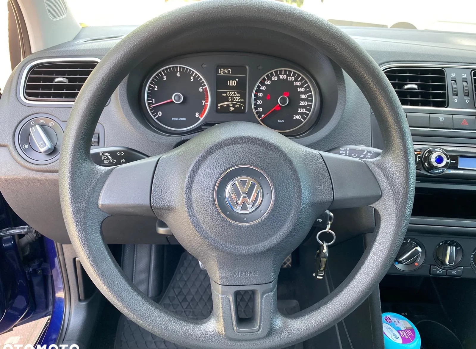 Volkswagen Polo cena 27900 przebieg: 61200, rok produkcji 2011 z Brodnica małe 172